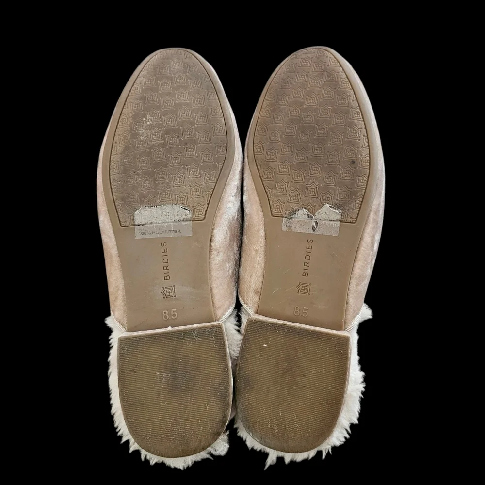 Birdies Phoebe Faux Fur Mule in CreamFaux Fur - Picture 10 of 12